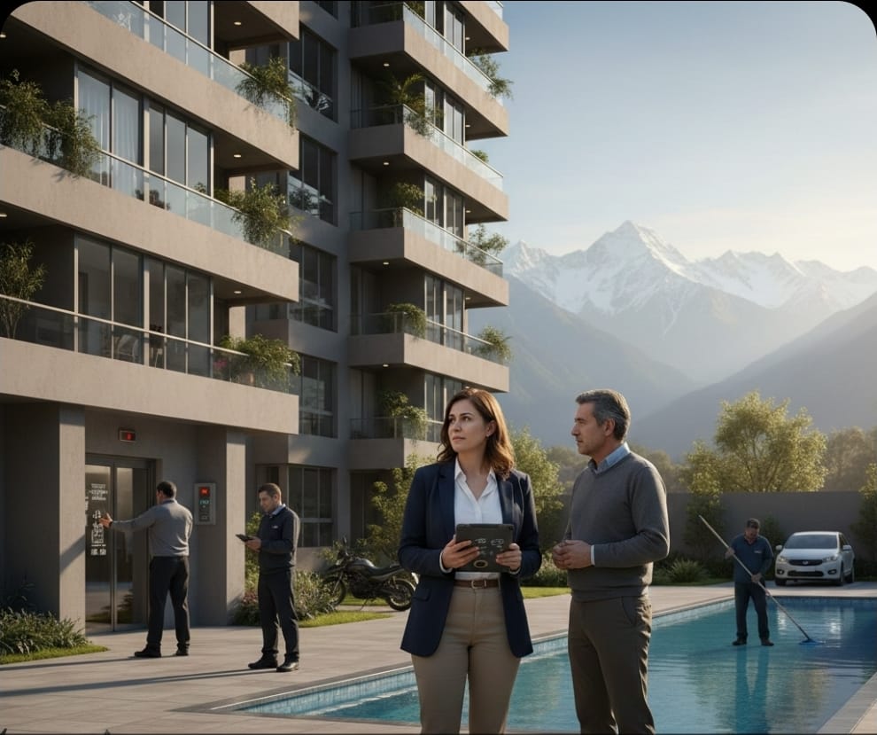 Administrador Delegado en el Mercado Inmobiliario Moderno Santiago de Chile. Chile